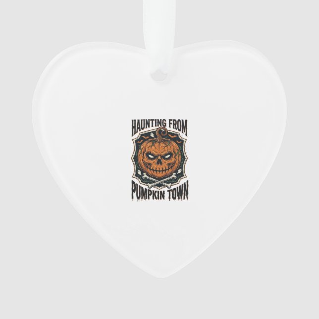 Chemise de citrouille d'Halloween Vintage Jack O L (devant)