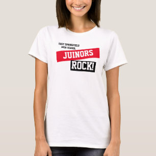 Chemise de classe T-Shirt sur mesure Red Juniors H