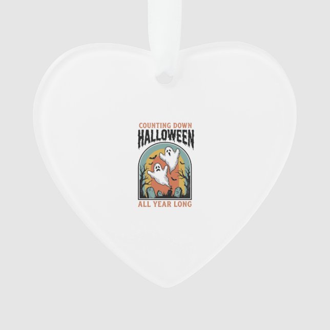 Chemise de compte à rebours d'Halloween Graphique  (devant)