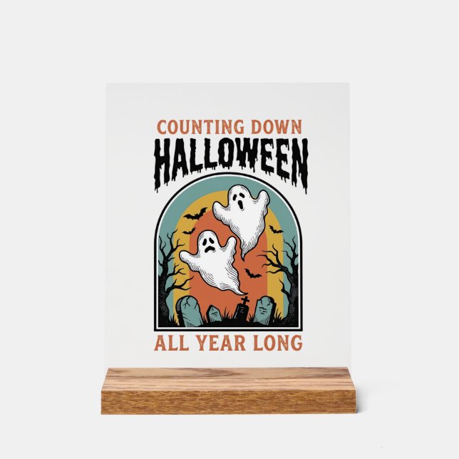 Chemise de compte à rebours d'Halloween Graphique  (Recto)