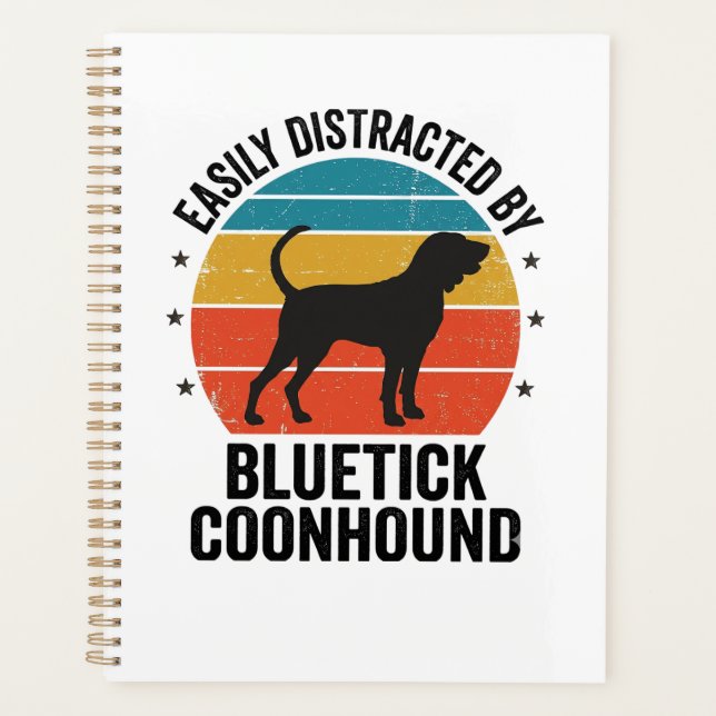 Chemise de conception de chien de chasse Bluetick  (Devant)