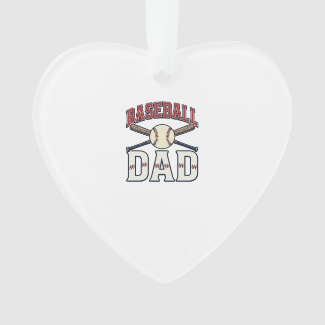Chemise de conception de dessin de papa de basebal (devant)