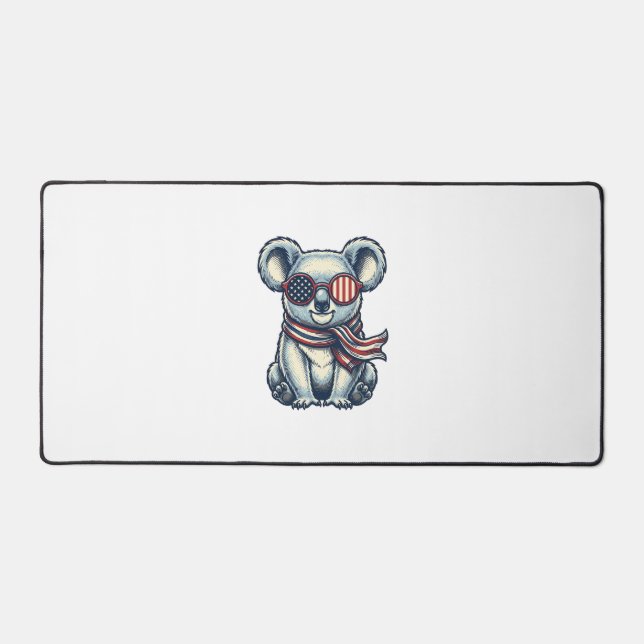 Chemise de conception de gravure vintage koala pat (Recto)