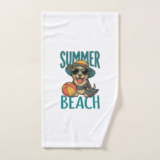 Chemise de conception de lunettes de soleil vintag (Serviette à main)