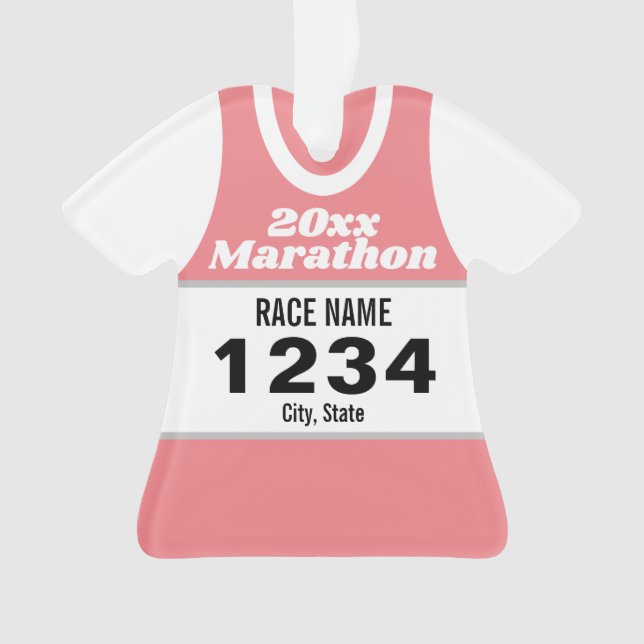 Chemise de course du Marathon (devant)