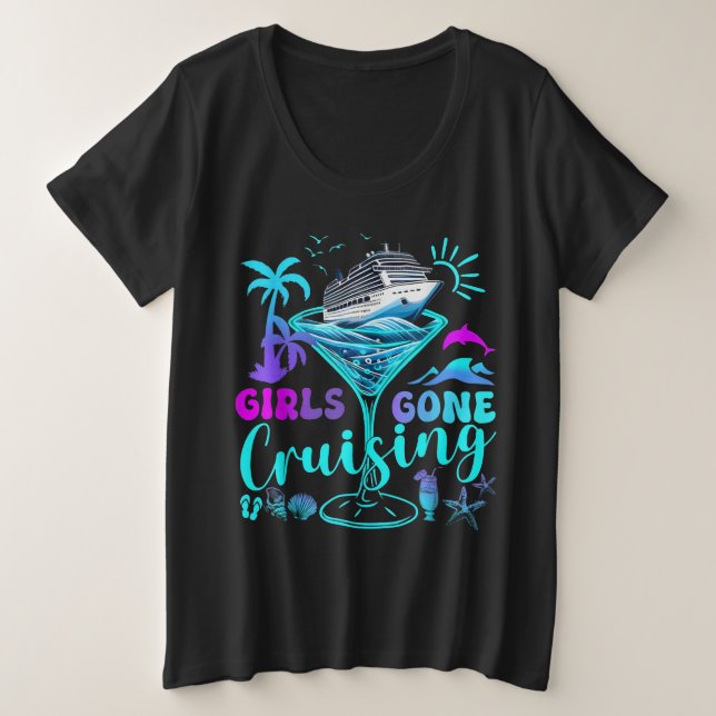 Chemise de croisière pour filles féminines (Design devant)