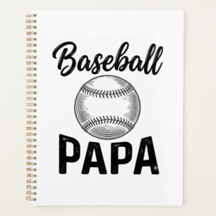 Chemise de design de gravure vintage Baseball Papa