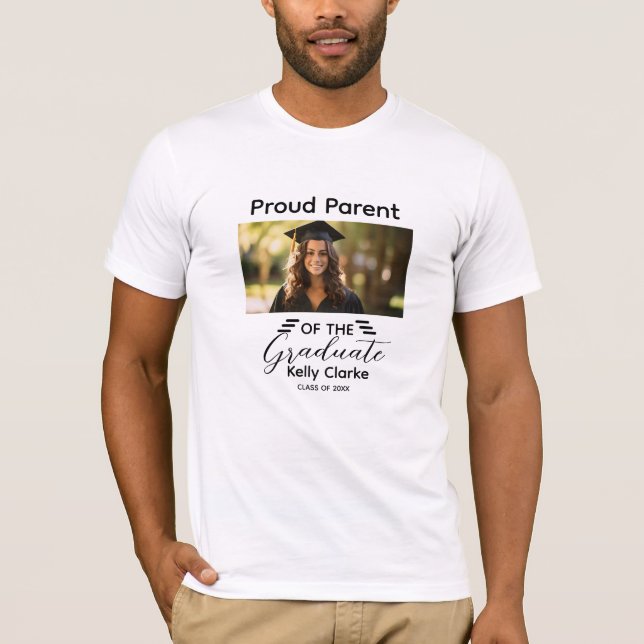 Chemise de diplômé fier parent - Cadeau Tshirt mam (Devant)