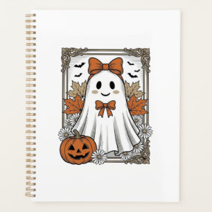 Chemise de fantôme Halloween mignonne avec gravure