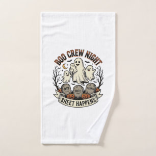Chemise de fête Vintage Ghost Halloween Boo Crew