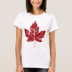 Chemise de feuille d'érable du Canada de T-shirt