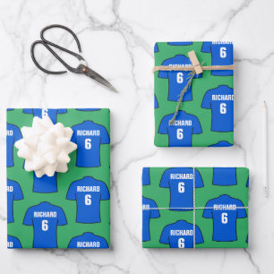 Chemise de football en feuilles de papier d'envelo