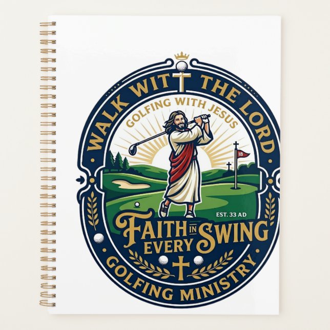 Chemise de golf Jésus Dessin basé sur la foi_1 (Devant)