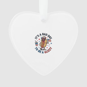 Chemise de gravure vintage de hot dog patriotique 