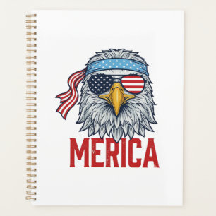 Chemise de gravure vintage Merica Eagle patriotiqu