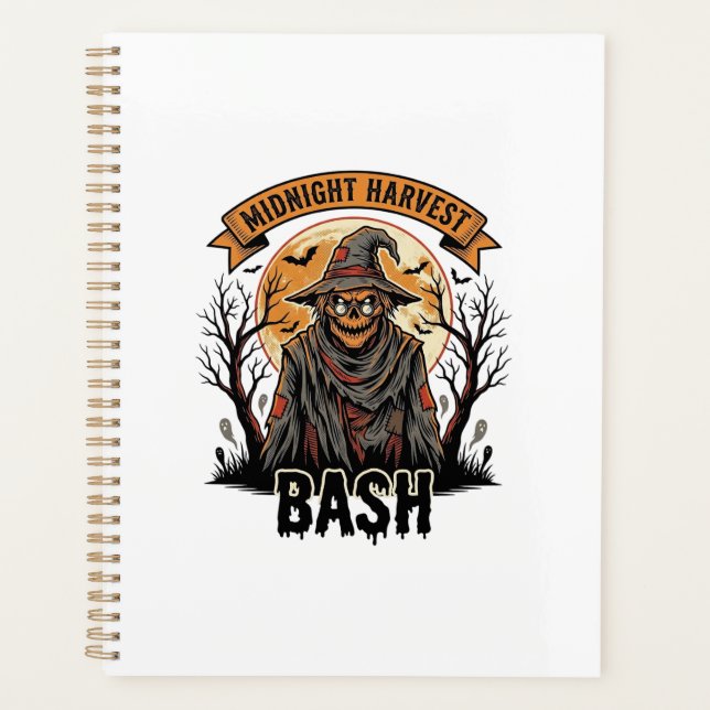 Chemise de Halloween pour épouvantail Gravure vint (Devant)