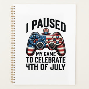 Chemise de jeu vidéo patriotique du 4 juillet Game