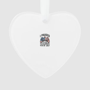 Chemise de jeu vidéo patriotique pour joueur du 4
