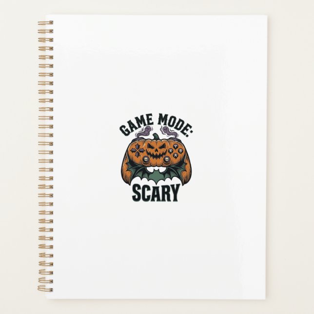 Chemise de joueur effrayant Art de manette Hallowe (Devant)