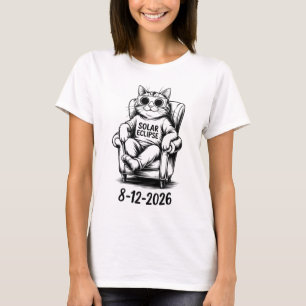 Chemise de l'éclipse totale 2026 T-shirt de l'évén