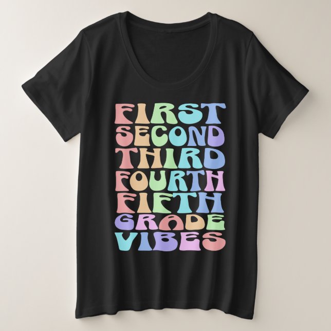 Chemise de l'enseignant pour les vibes primaires - (Design devant)