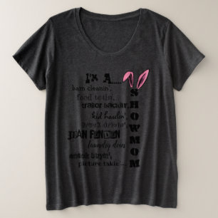 Chemise de maman d'exposition de lapin