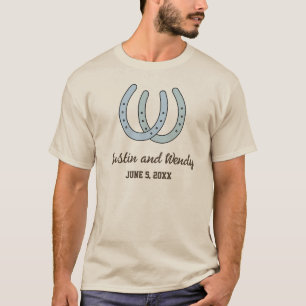 Chemise de mariage occidental T-Shirt Mariée et Ma