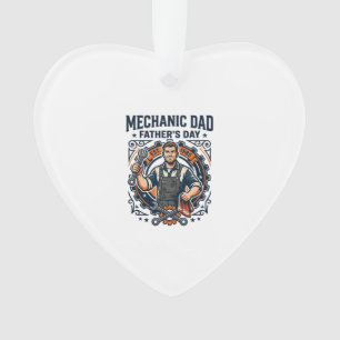 Chemise de Mécanicien de la Fête des Pères Papa Dr