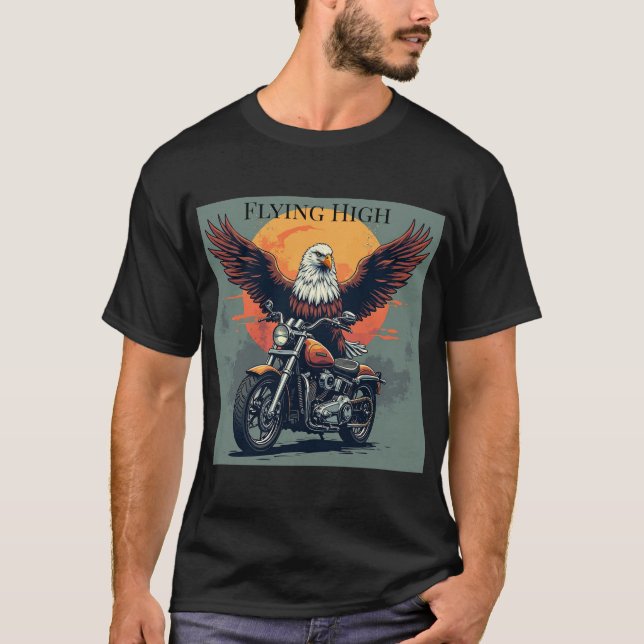 Chemise de motard volant haut (Devant)