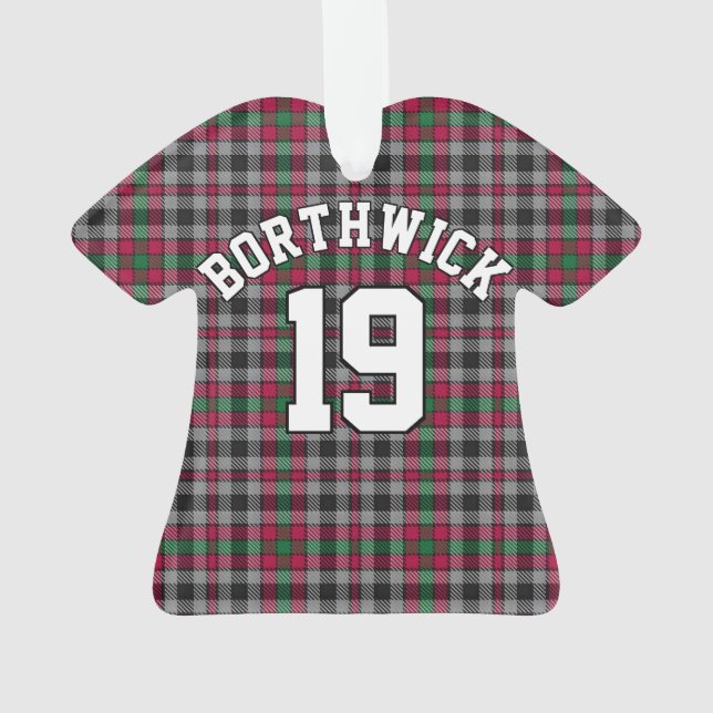 Chemise de Noël Clan Borthwick Tartan (dos)