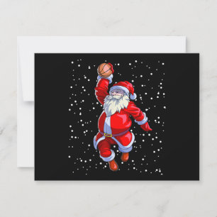 Chemise de Noël de basket Hommes garçons Basketbal