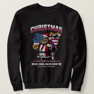 Chemise de Noël pour hommes Santa Sweatshirt | Amu