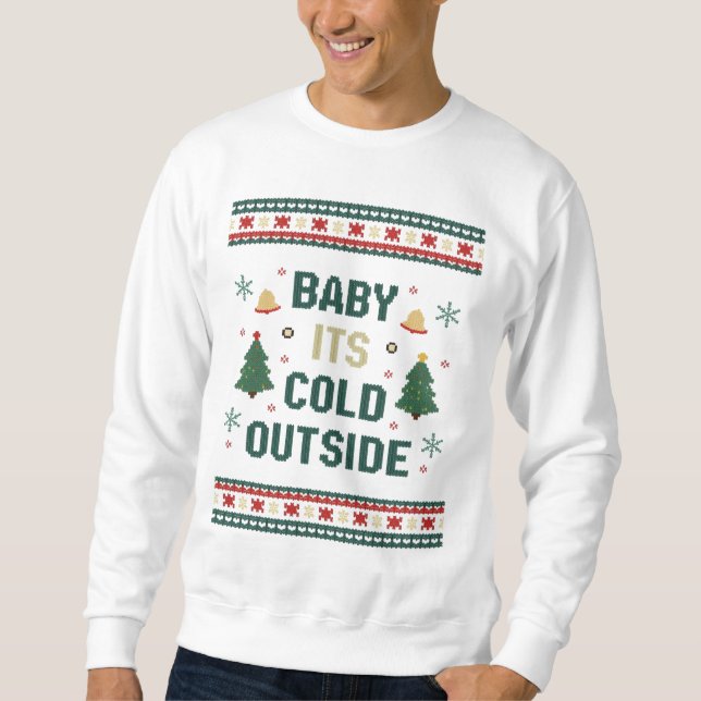 Chemise de Noël sweatshirt - Conception de chanson (Devant)