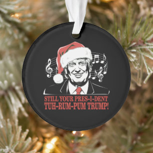 Chemise de nuit drôle de Noël Président Trump sale