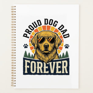 Chemise de papa de chien Design rétro Golden Retri