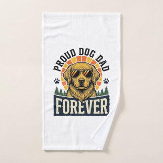 Chemise de papa de chien Design Rétro Golden Retri