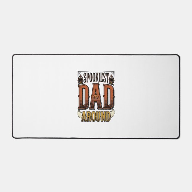 Chemise de papa Halloween Père effrayant Gravure v (Recto)