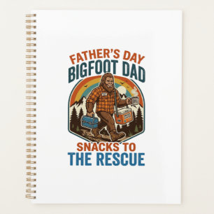 Chemise de père Bigfoot Papa Fête des pères Élever