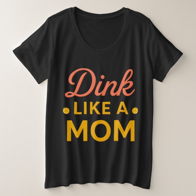 Chemise de Pickleball Dink comme une maman | Pickl (Design devant)