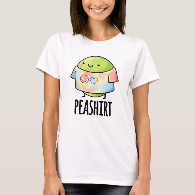 Chemise de pois drôle Veggie Pea TShirt Pun (Devant)