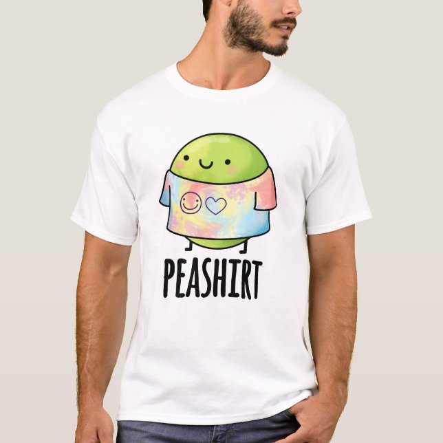 Chemise de pois drôle Veggie Pea TShirt Pun (Devant)