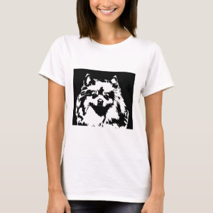 Chemise de Pomeranian - bébé de dames - T-shirt 