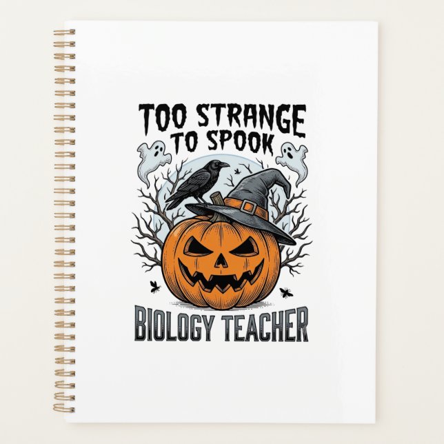 Chemise de professeur de biologie Halloween Citrou (Devant)