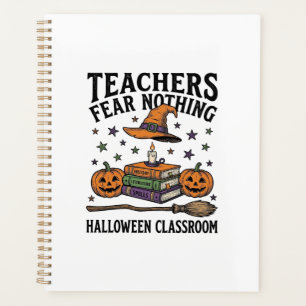 Chemise de professeur Halloween avec livres de sor