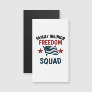 Chemise de réunion de famille Freedom Squad – USA