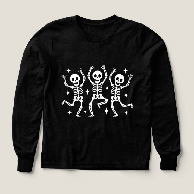 Chemise de Skeletons Halloween Garçons (Motif recto)