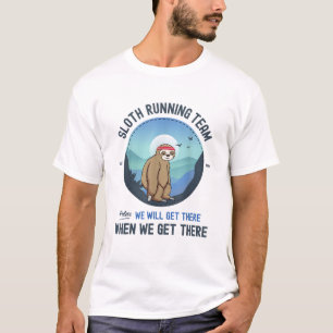 Chemise de sloth en course T-Shirt
