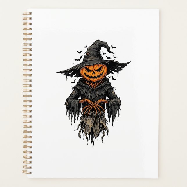 Chemise de sorcière épouvantail citrouille Hallowe (Devant)
