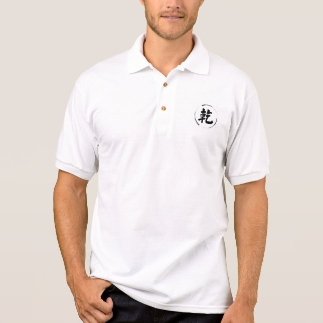 chemise de style du polo des hommes avec le (Devant)
