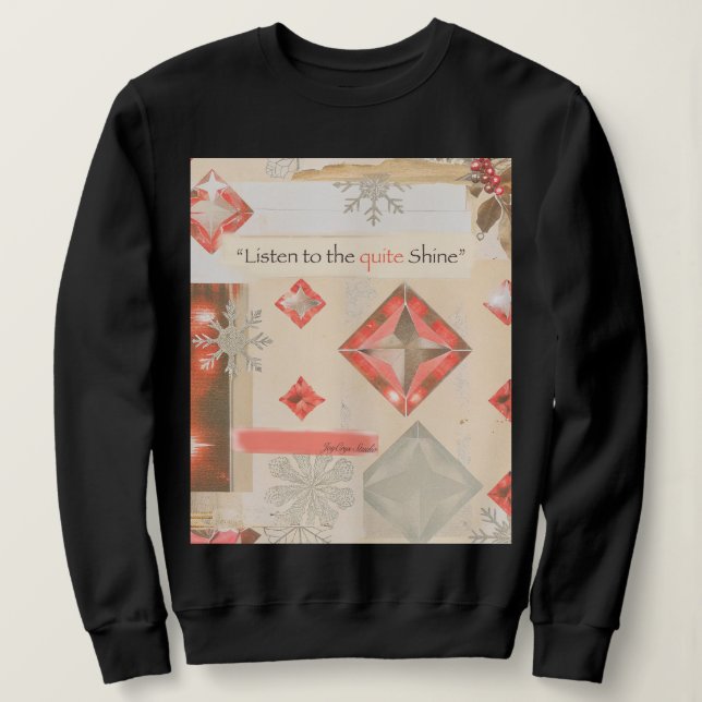Chemise de sudation & Lumière Chaude – Sweatshirt (Design devant)